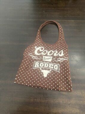 Women’s Coors Brown Halter Top Size Small NWT